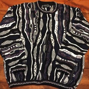 Men’s Cosby Coogi Style Notorious BIG sweater XL